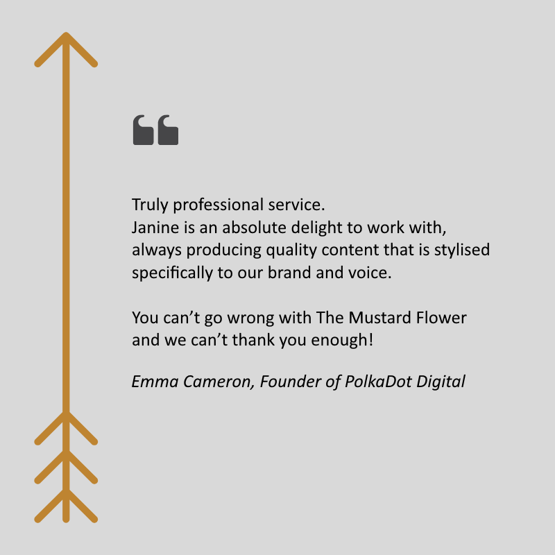 Emma Cameron Testimonial